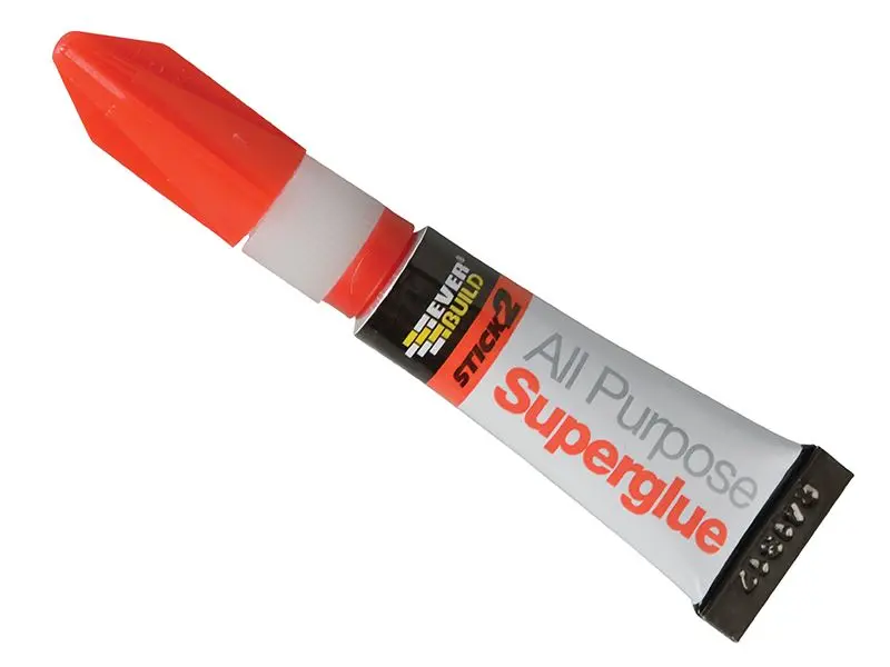 Everbuild Sika STICK2® All-Purpose Superglue, 3g