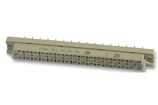 HARTING DIN 41612 Socket, 32 Contacts, 2 Row, 5.08mm