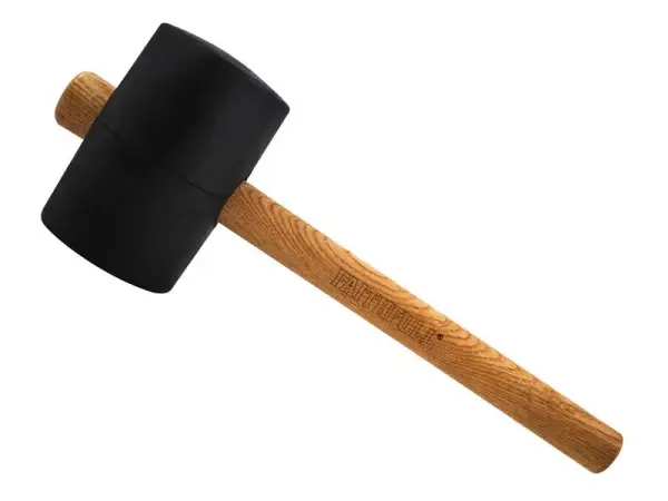 Faithfull FSC Black Rubber Mallet - 40oz