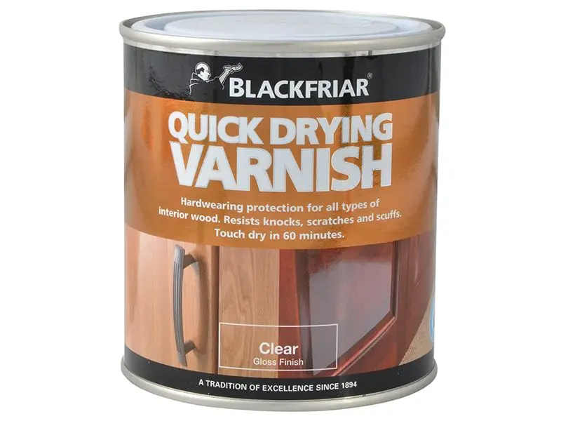 Blackfriar Quick Dry Duratough Interior Gloss Varnish, 500ml