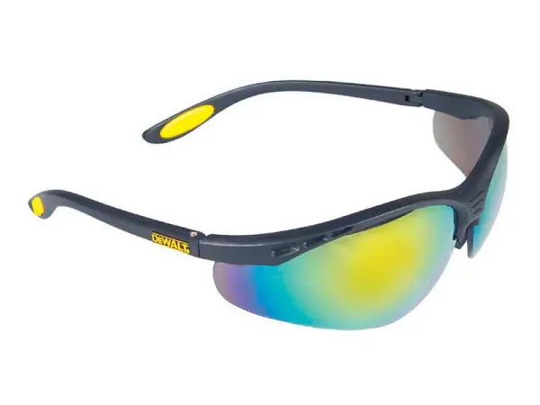 Lunettes de sécurité DeWALT Reinforcer™ avec verres miroir Fire