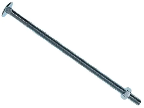 METALMATE® Śruba kołnierzowa z nakrętką ZP M8 x 180mm (10 szt.)