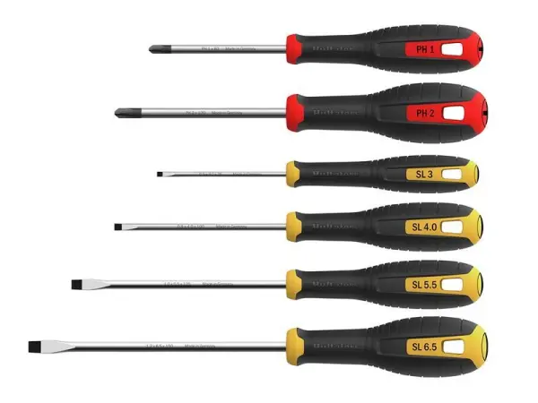 Hultafors 6-Piece Phillips & Slotted Screwdriver Set
