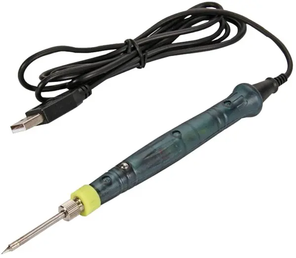 VELLEMAN SA - Κοντό Καρφίτσα 8W με USB και 4 Αντικαταστάσιμες Άκρες