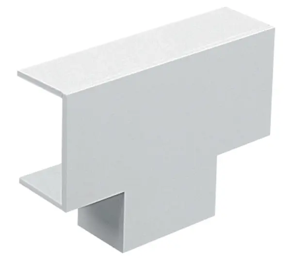Marshall Tufflex PVCu Mini Trunking Square Equal Tee - 16x16mm