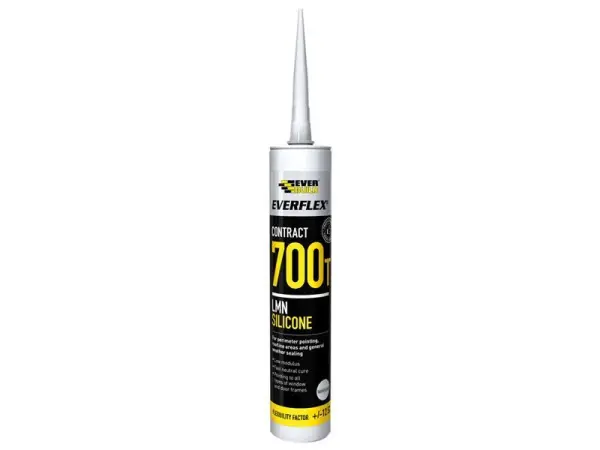 Everbuild Sika Everflex 700T LMN Σιλικόνη Αρμού, Μαύρο, 300ml