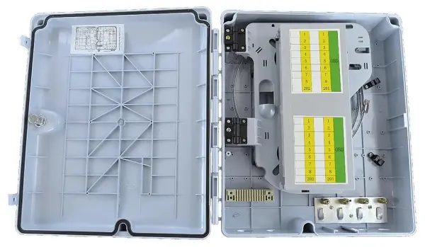 Blake Full Fibre Cartridge Containment Box, 32 Way, IP65
