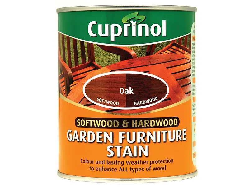 Cuprinol Garden Furniture Stain Oak, 750ml, for Hardwood & Softwood