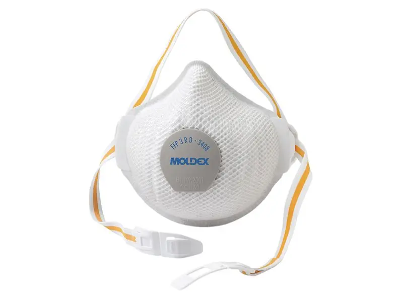Moldex Air Plus ProValve FFP3 R D Αναλώσιμη Μάσκα (Συσκευασία 5 τεμ.)