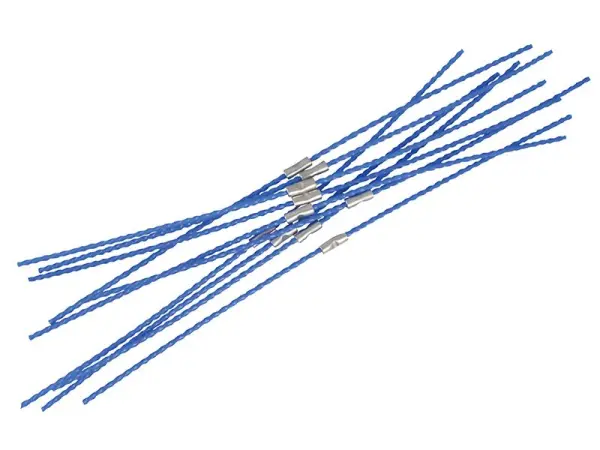 BLACK+DECKER A6487 Paquete de 10 Cuerdas para Desbrozadora, 3mm, Alta Resistenc