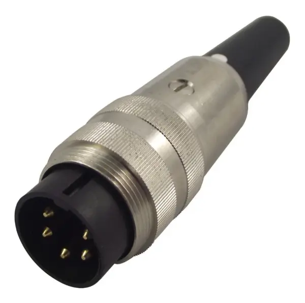 LUMBERG SV 50/6 DIN Plug, 5 Pin, 270°
