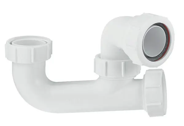 McAlpine P-Trap Syfon Do Wanny, Biały, 40mm