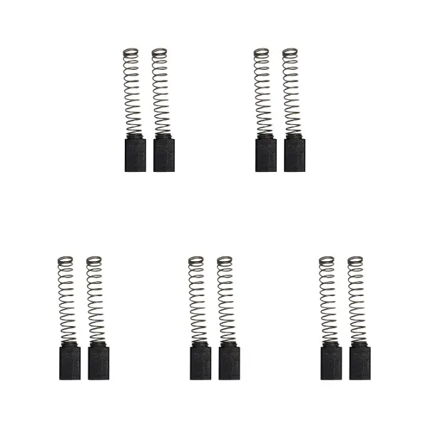 5 Set di Spazzole a Carbonio per Sega Bosch (5x8x14/12mm, 10pz)