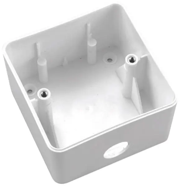 EAGLE P605x Attenuator Flush Back Box, 85x85x67mm