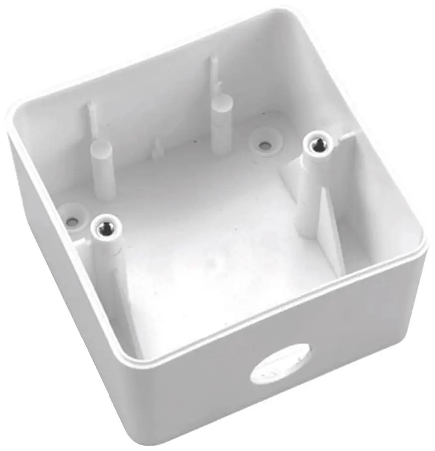 EAGLE P605x Attenuator Flush Back Box, 85x85x67mm