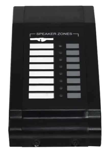 Consola de Extensión para Micrófono de Paging CRMIC07A 8-Zonas Clever Acoustics