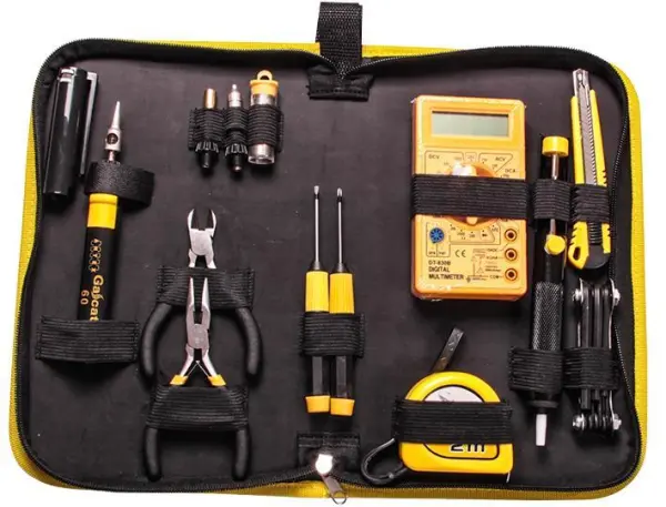 ANTEX Gascat 60 Butane Soldering Iron Kit with Multimeter