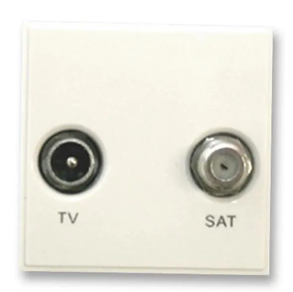 TRIAX - Modul TV/SAT Euro Diplex, Putih