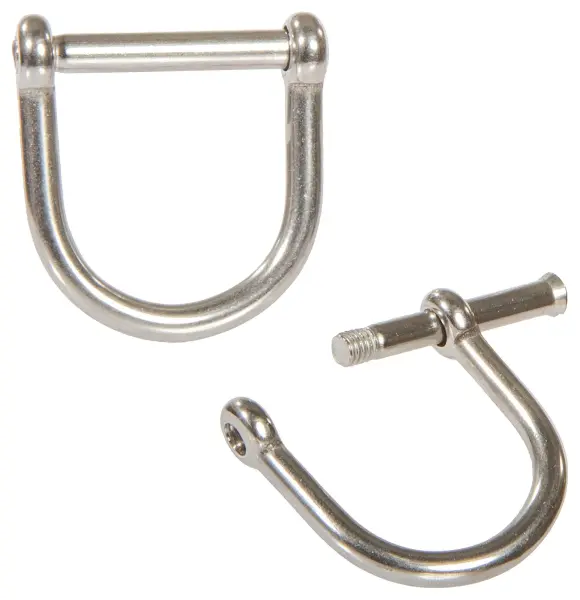 Rolson Tools 32mm x 33mm D-Type Bolts Stainless Steel, 2 Pack