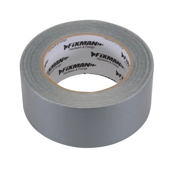 Fixman Fita de Canalização Resistente 50mm x 50m, Prata