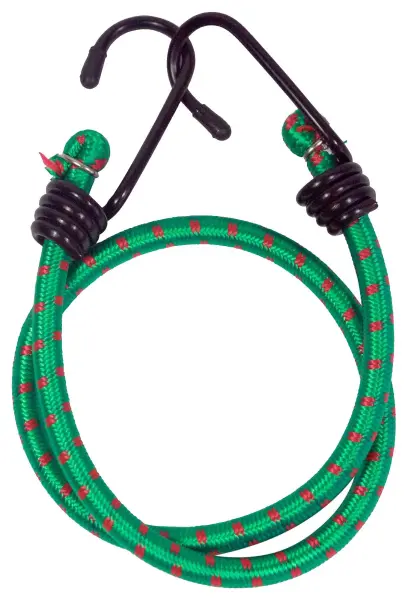 SAKURA Luggage Elastics - Green Red 600mm Green/Red