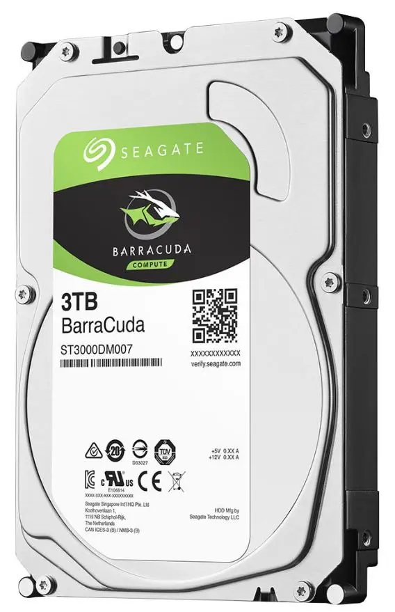 Seagate BarraCuda 3.5-inch 3TB SATA Εσωτερική Σκληρός Δίσκος