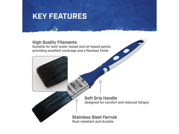 Faithfull Proflow Paint Brush - 25mm (1in)