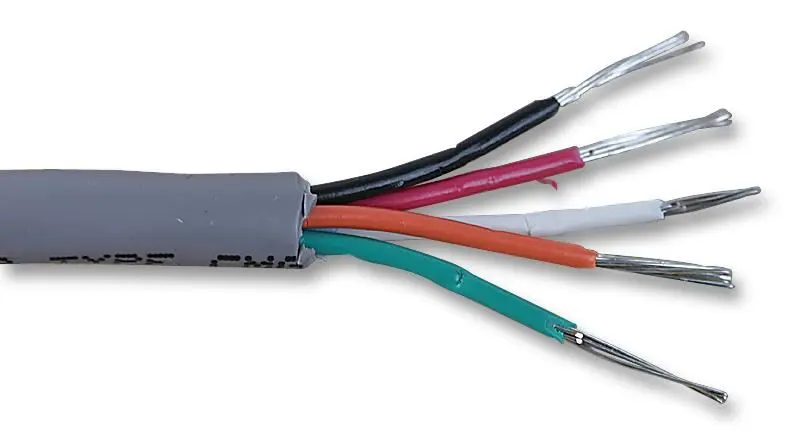 ALPHA WIRE 5코어 비차폐 PVC 케이블 20 AWG, 30.5m