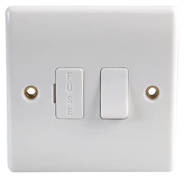 BG 13A スイッチ付きヒューズスパー ホワイト