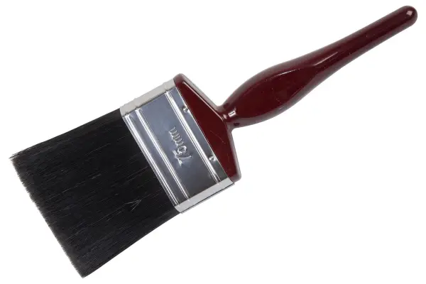 3 inch (75mm) Pure Bristle Paint Brush with Wood Handle