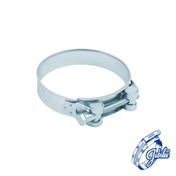 Jubilee Superclamp Acciaio Dolce JSC112MS, 104-112mm, 2 Pezzi