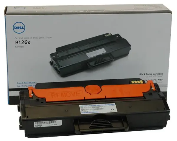 DELL Black Toner Cartridge, 1500 Pages