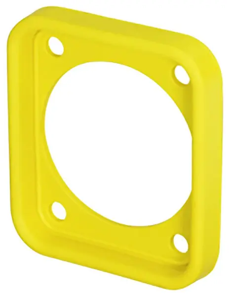 Neutrik D Shape Chassis Sealing Gasket - Yellow