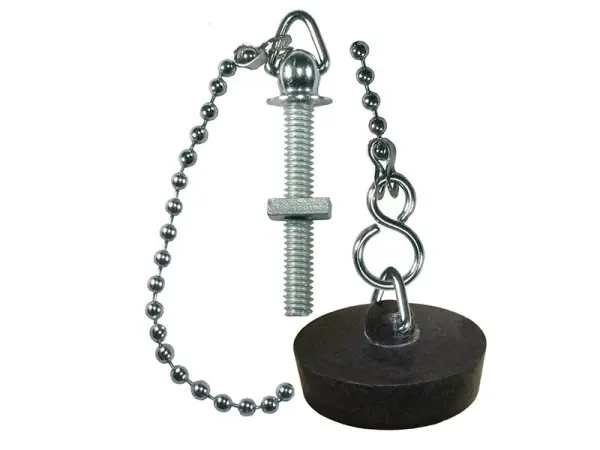 Faithfull Chrome Basin Chain Assembly, 30cm (12in)