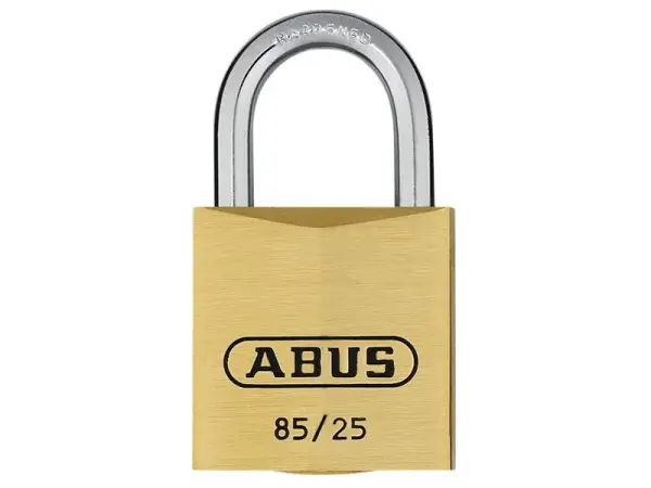 ABUS 85/25mm Κλειδαριά Υψηλής Ασφάλειας, Ορείχαλκος, Κρίκος 14mm