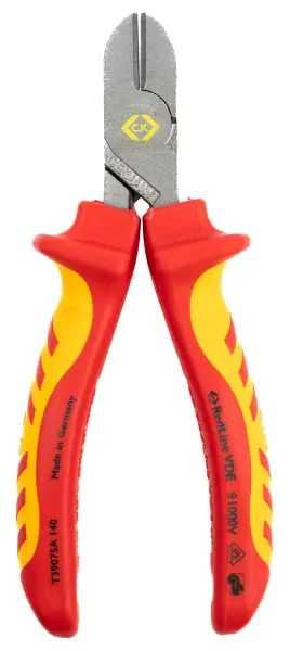 CK Tools VDE Insulated Side Cutter - 140mm