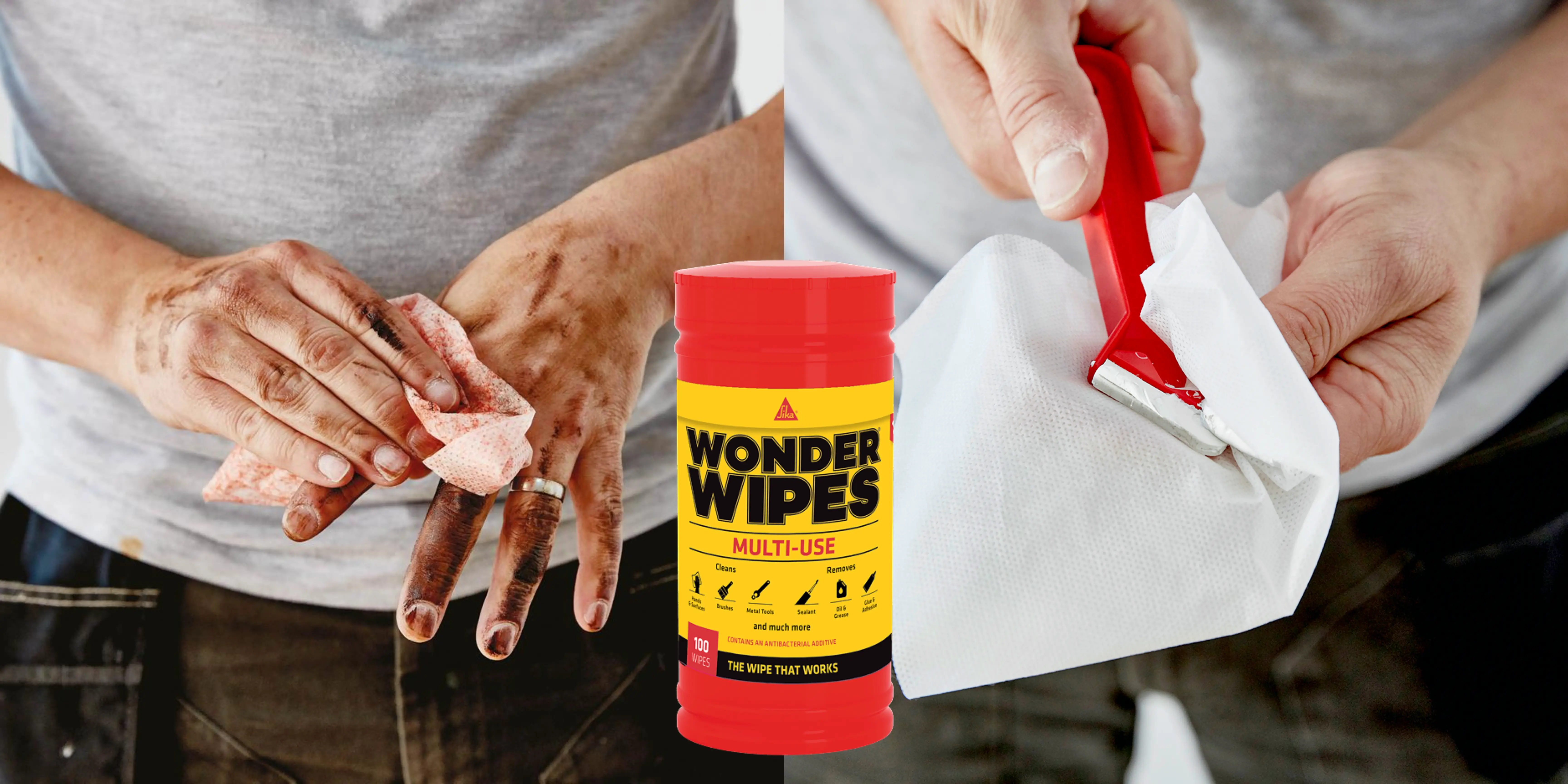 Everbuild Sika Wonder Wipes: The Ultimate Heavy Duty Cleaning Wipes for Tradespeople