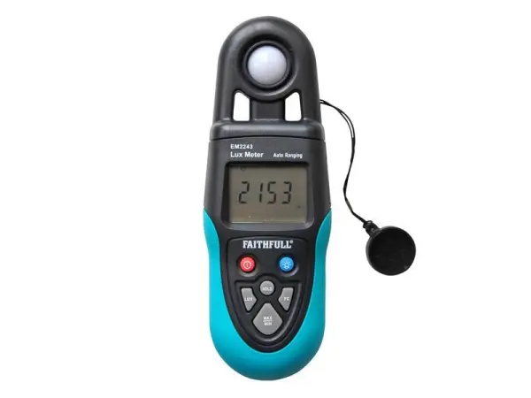 Faithfull 數字式光照度計 (Lux/Light Meter)