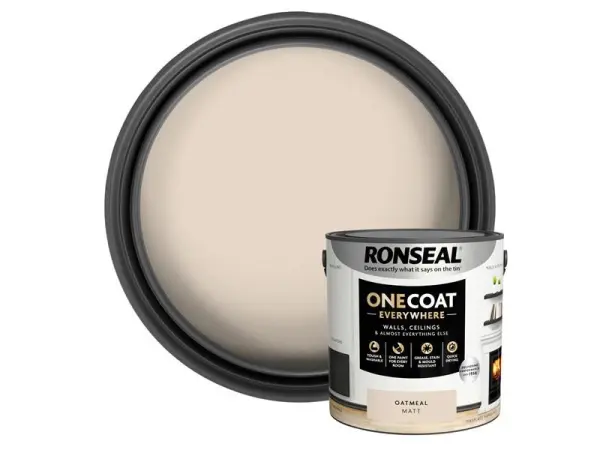 Ronseal Vernice One Coat Everywhere 2,5L - Colore Oatmeal