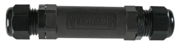 TEETUBE Black 5 Pole In-Line Cable Joint, IP68, 32A 450V