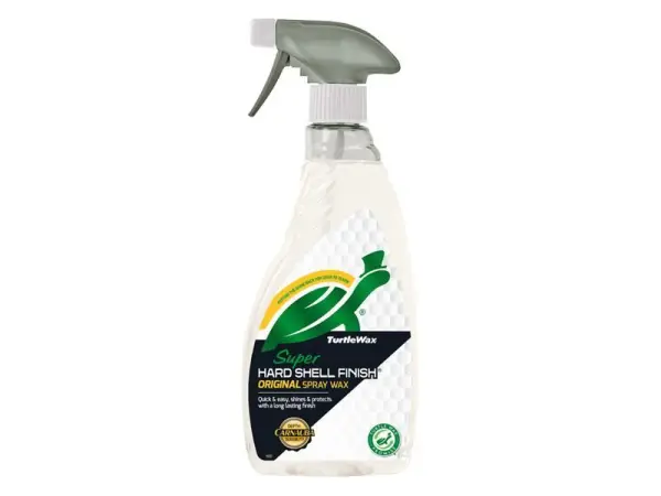 Turtle Wax Super Hard Shell Spray Wax, Carnauba-Enriched, 500ml