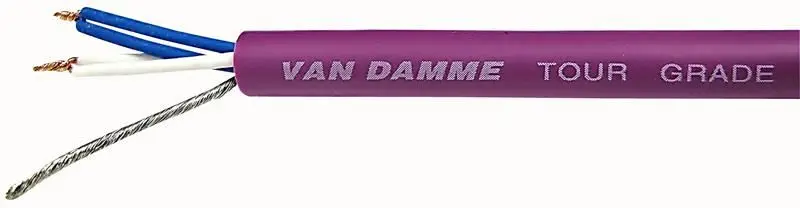 Van Damme Tour Grade XKE StarQuad Microfoonkabel, 100m Has