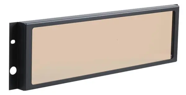 PENN ELCOM - Panneau de rack sécurisé 19 pouces avec fenêtre, hauteur 3U