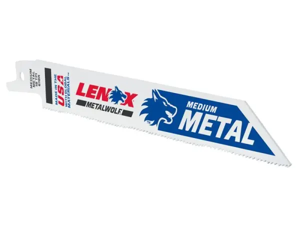 LENOX MetalWave 웨이브 에지 리시프로캐팅 톱날 152mm 10 TPI (25개입)