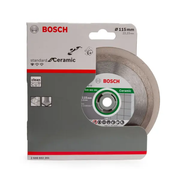 Bosch Diamond Cutting Disc for Ceramic & Tile, 115mm