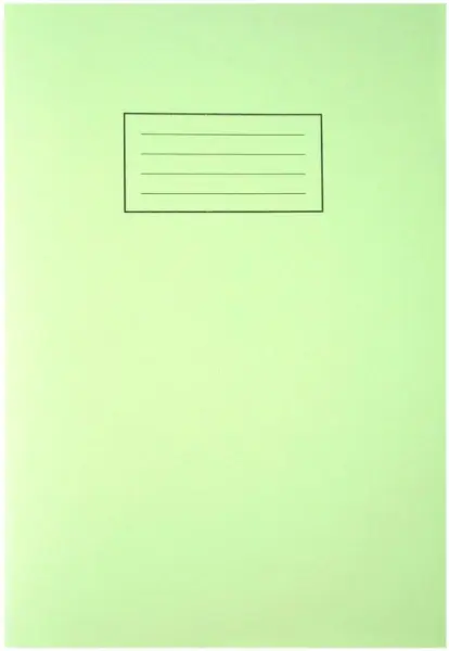 Cahier ligné SILVINE A4, 80 pages, vert