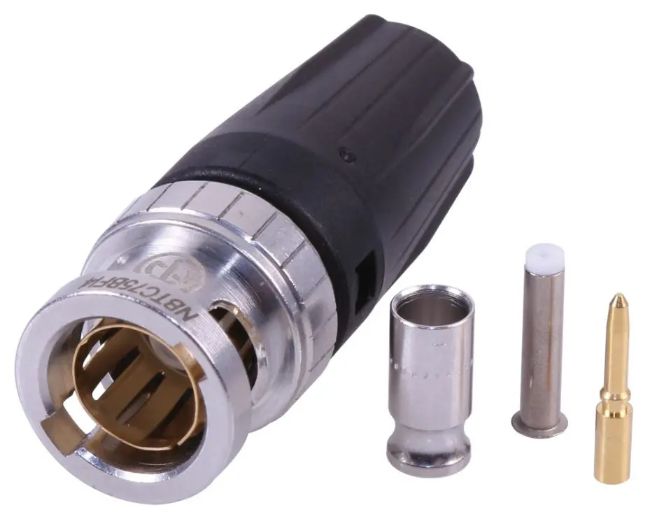NEUTRIK 75 Ohm BNC Crimp Plug for Belden 1520A, 1521A & 1522A Cable