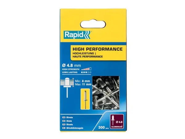 Rapid High-Performance Rivets 4.8 x 14mm (Box of 300)