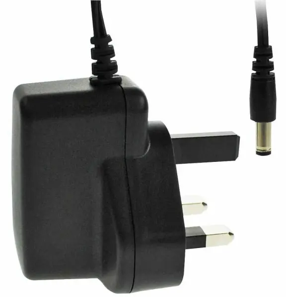 Powerpax Fonte de Alimentação Plug-In 12V 500mA, Nível VI, Soquete 2.1mm