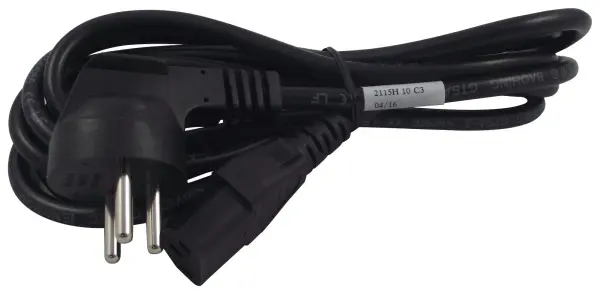 Volex Mains Power Lead Israel Plug to C13 2.44m Black